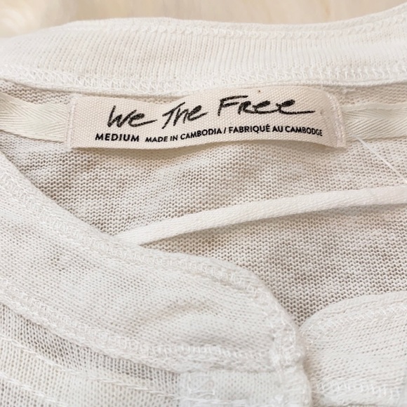 Free People Kia Henley T-Shirt. XS,S,M,L - Picture 5 of 10